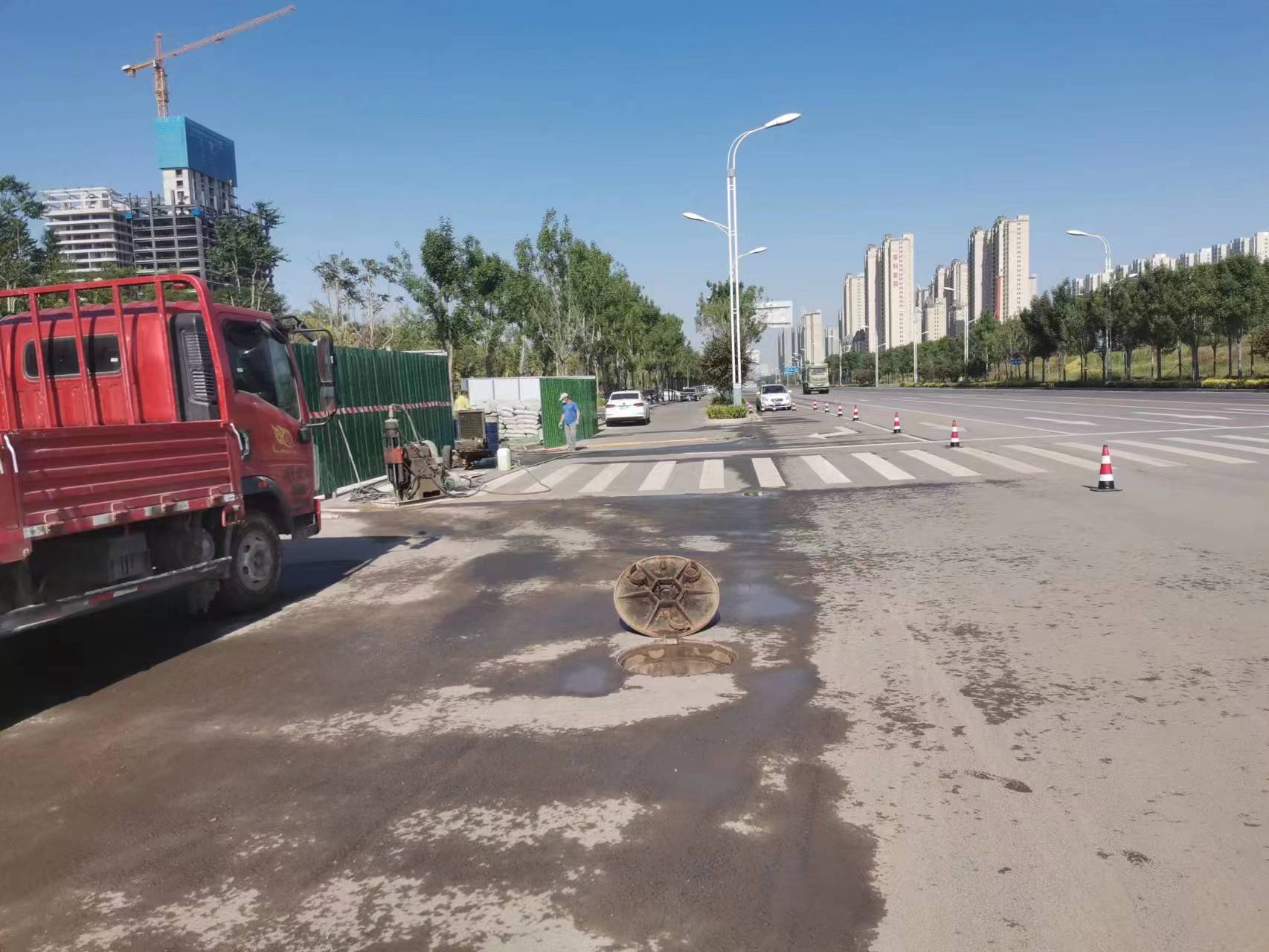 浦江路面地基沉降注浆